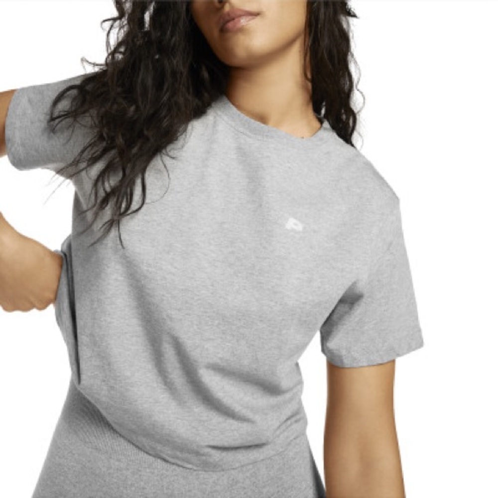 Prozis Clubhouse Crop T-Shirt - Light Gray